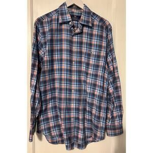 Vineyard Vines men’s slims fit Tucker shirt blue long sleeve button size medium